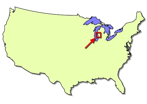 U.S. map